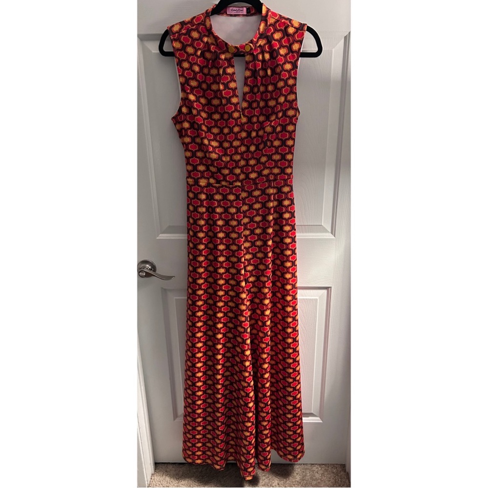 BNWOT REBEL LOVE CLOTHING 70S JUMPSUIT - SZ LG